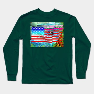 Cartoon National Flag Long Sleeve T-Shirt